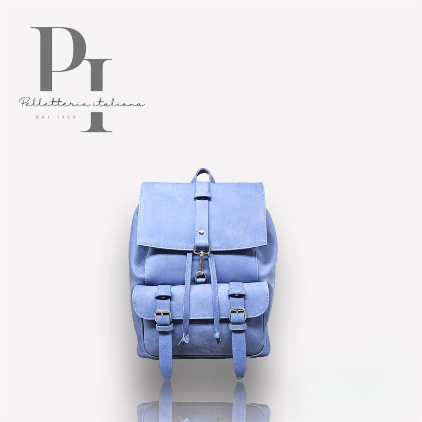 Zaino Unisex Vera Pelle